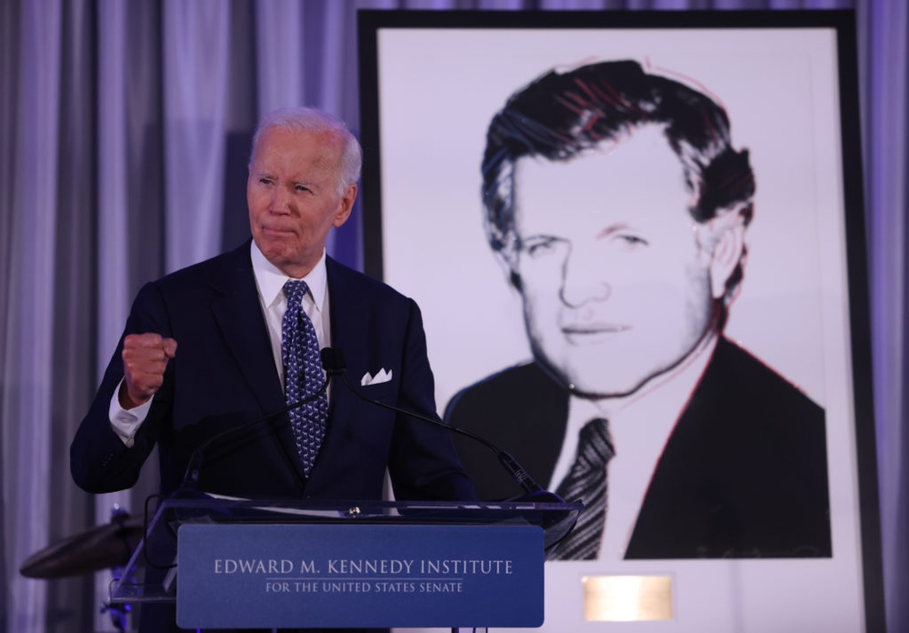 img of Biden's Dual Battle: Defending Democracy While Fighting Cancer