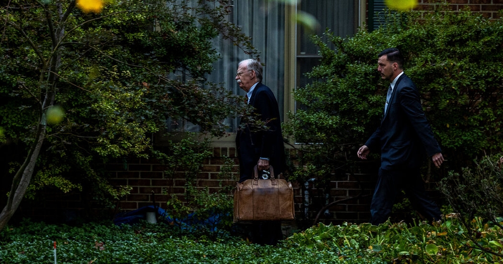 img of John Bolton's National Security Betrayal: A Grave Violation of Public Trust