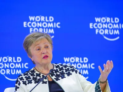 img of Global Economic Resilience Tested at Davos Amid Political Turmoil