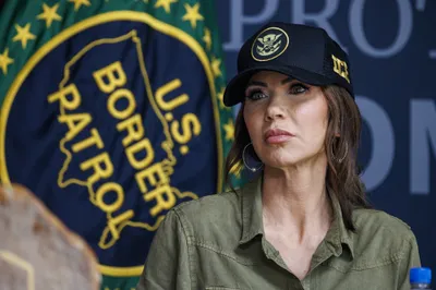 img of Border Theater Amidst Tragic Realities: Assessing Noem's San Diego Visit