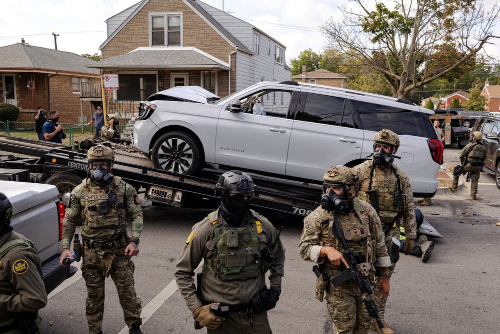img of The Militarization of Immigration Enforcement: How Chicago's Streets Became Battlegrounds