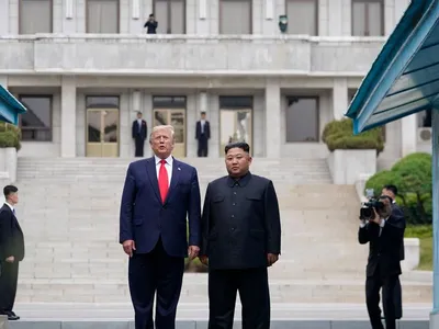 img of Trump's Pursuit of Kim: A Betrayal of American Values