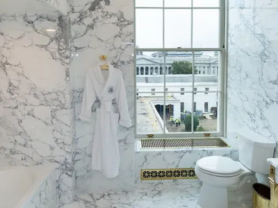 img of The Truth About Lincoln's White House Bathroom and Modern Renovations
