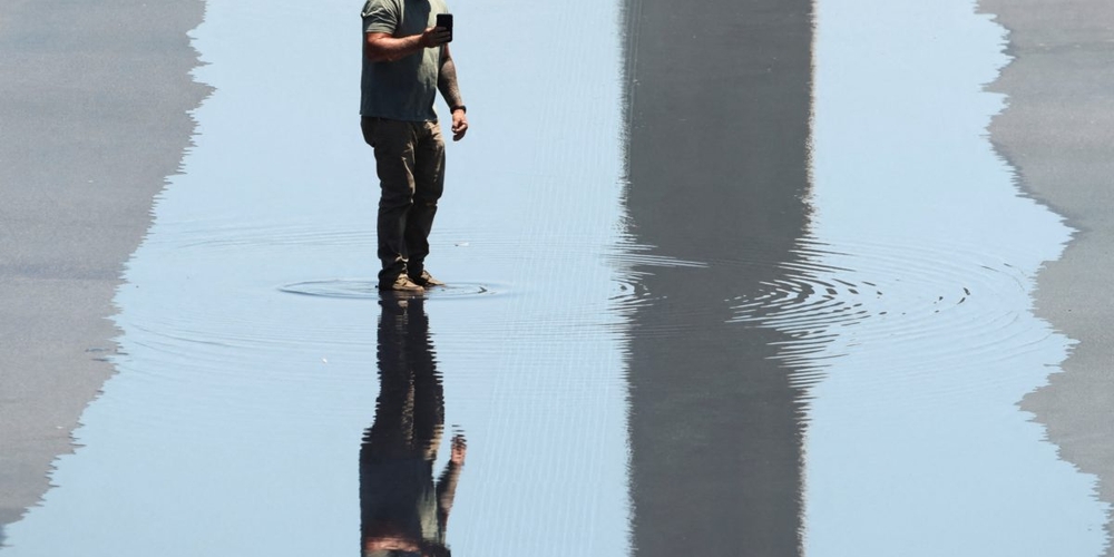 img of A Coat of Blue Paint and a Crisis of Priorities: The Trump Reflecting Pool Renovation in Context