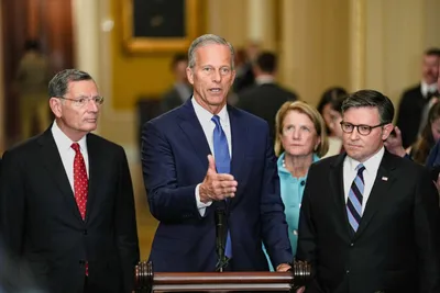 img of John Thune's Dangerous Political Brinkmanship Threatens Government Stability