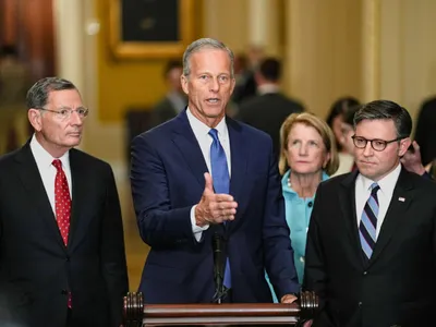 img of John Thune's Dangerous Political Brinkmanship Threatens Government Stability