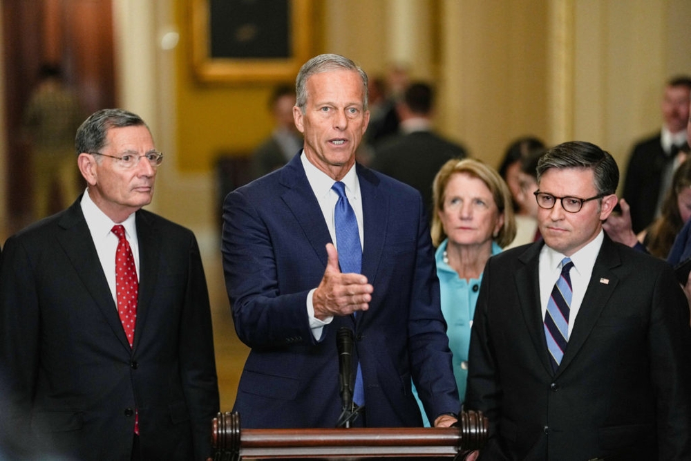 img of John Thune's Dangerous Political Brinkmanship Threatens Government Stability