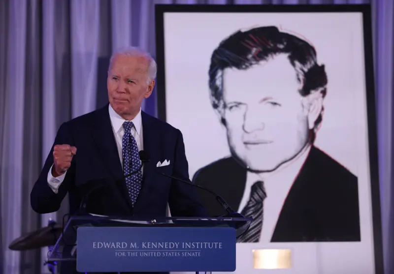 img of Biden's Dual Battle: Defending Democracy While Fighting Cancer